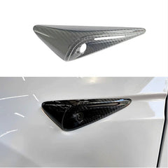 [Real Carbon Fiber] Turn Signal Cover For Model X (1 Pair) 2021+ - T-Launch