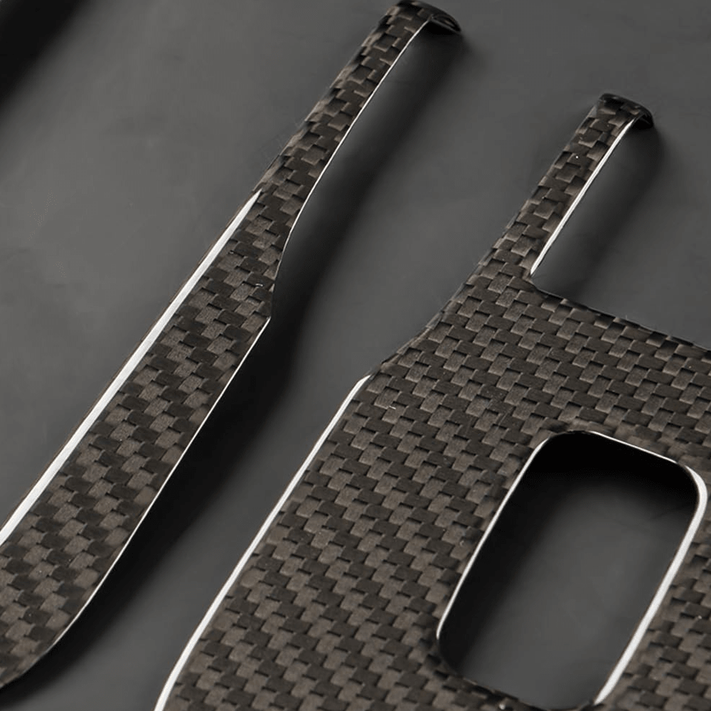 [Real Carbon Fiber] Window Lift Button Trim Switch Covers (10 PCS) for Tesla Model 3 Highland 2024+ - T-Launch