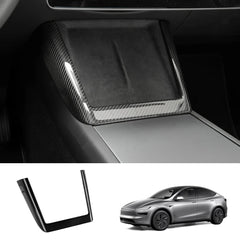 [Real Carbon Fiber] Wireless Charging Area Trim for Tesla Model Y Juniper 2025+ - T-Launch