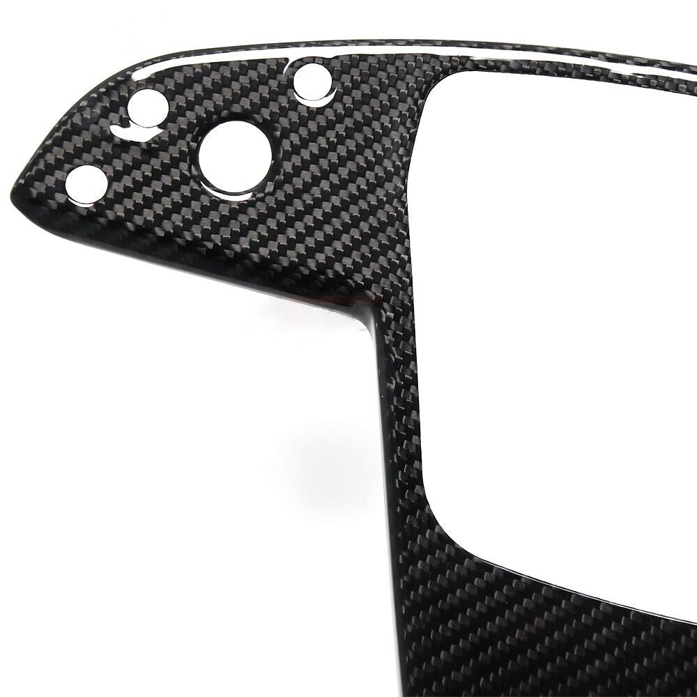 [Real Carbon Fiber] Yoke Steering Wheel Cover Overlay Plate Panel For Model S/X (2021+) - T-Launch