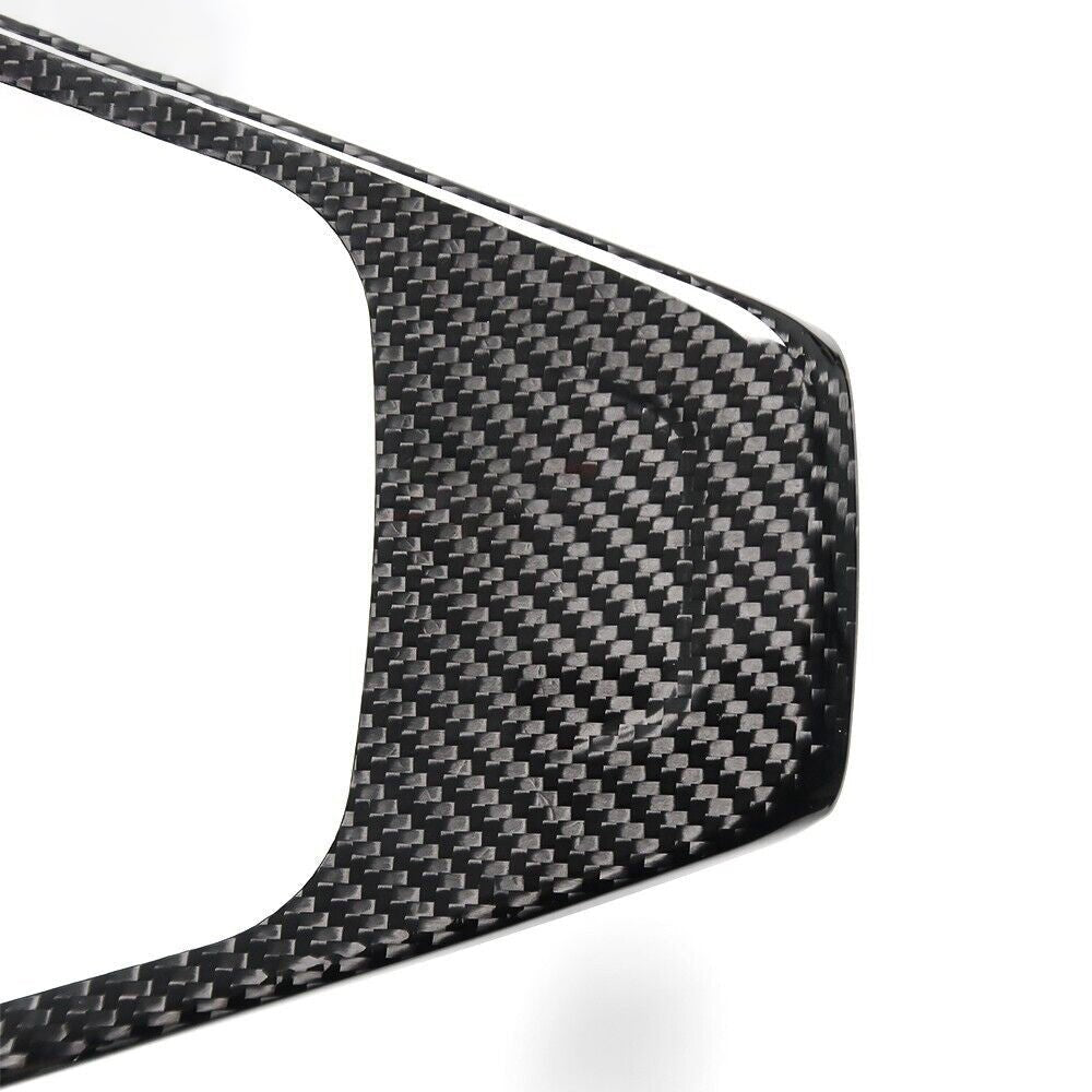 [Real Carbon Fiber] Yoke Steering Wheel Cover Overlay Plate Panel For Model S/X (2021+) - T-Launch