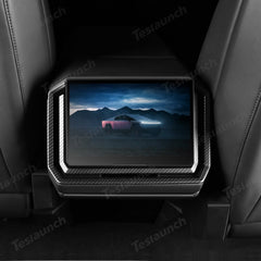 Rear AC Vent Trim Cover (Carbon Fiber Pattern ABS) for Cybertruck - T-Launch