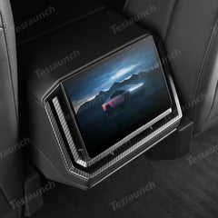 Rear AC Vent Trim Cover (Carbon Fiber Pattern ABS) for Cybertruck - T-Launch