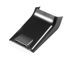 Rear Air Outlet Anti-kick Lower Cover for Tesla 2024+ Model 3 Highland (Carbon Fiber Pattern ABS) - T-Launch