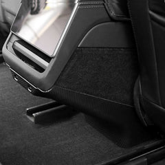 Rear Air Outlet Anti-kick Lower Cover for Tesla 2024+ Model 3 Highland (Carbon Fiber Pattern ABS) - T-Launch