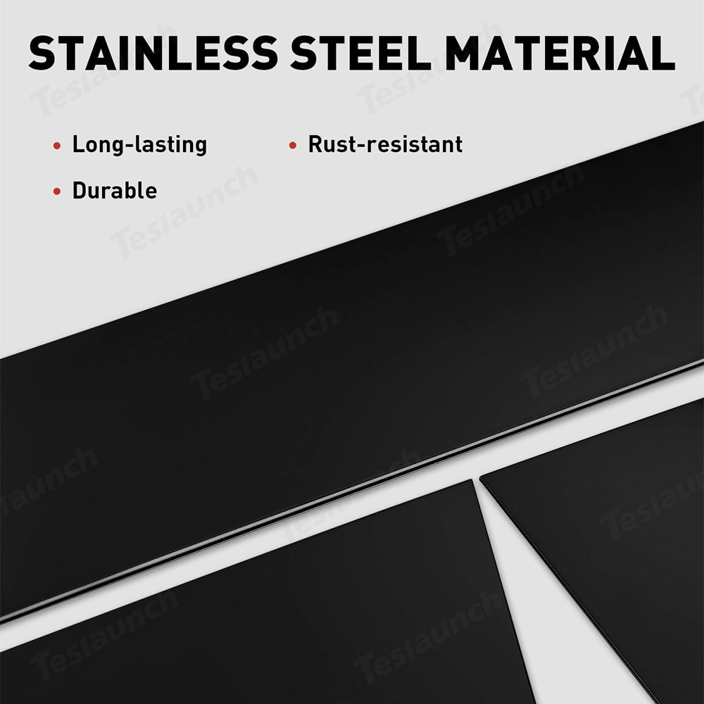 Rear Bumper Protectors for Cybertruck - T-Launch
