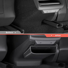 Rear Center Console Kick Guard & Storage Box for Tesla Model Y Juniper 2025+ / Model 3 Highland 2024+ - T-Launch