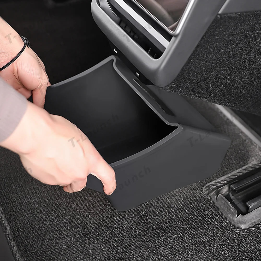 Rear Center Console Organizer for Tesla Model 3 Highland 2024+ - T-Launch