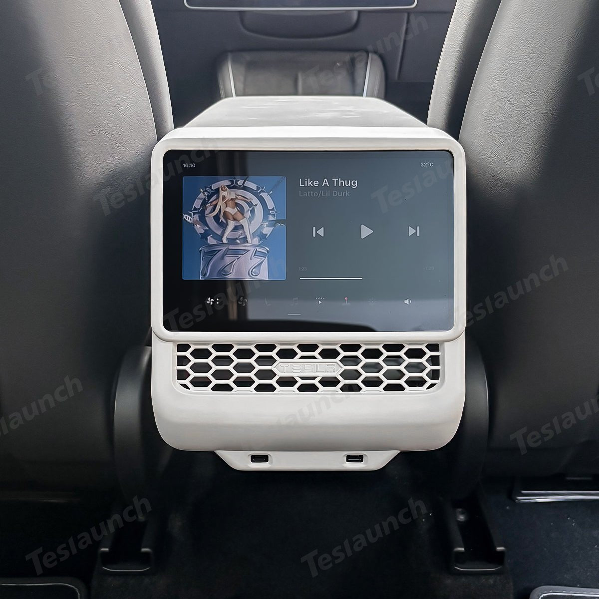 Rear Center Console Vent & Kick Panel Cover for Tesla Model Y Juniper 2025+ - T-Launch