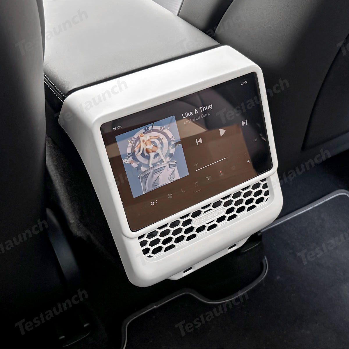 Rear Center Console Vent & Kick Panel Cover for Tesla Model Y Juniper 2025+ - T-Launch