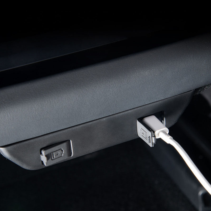 Rear Seat USB Port Protection Cover for 2024+ Model 3 Highland - T-Launch