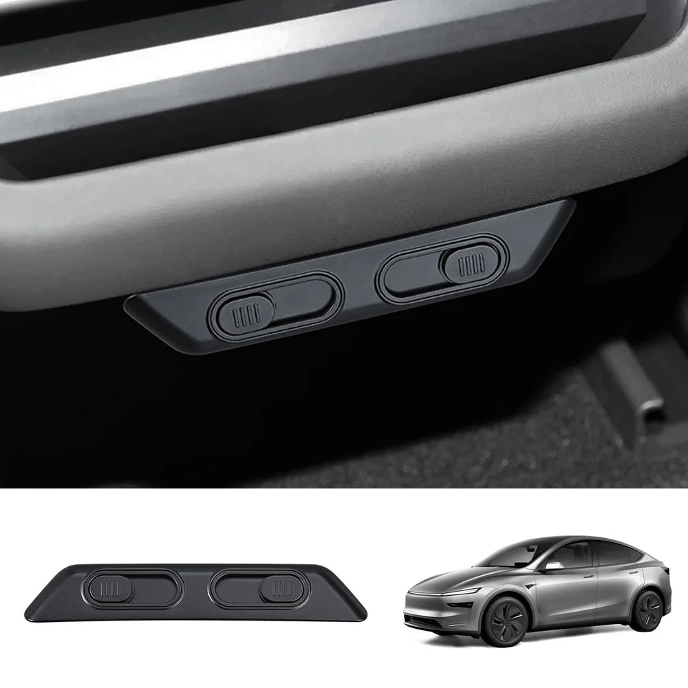 Rear Seat USB Port Protective Cover for Tesla Model Y Juniper 2025+ / Model 3 Highland 2024+ - T-Launch