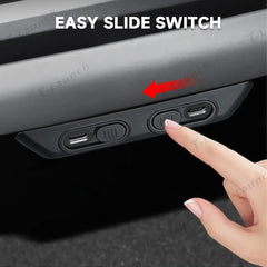 Rear Seat USB Port Protective Cover for Tesla Model Y Juniper 2025+ / Model 3 Highland 2024+ - T-Launch