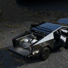 Rear Trunk Cargo Net for Tesla Cybertruck - T-Launch