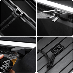 Rear Trunk Multi-Function L-Track Combination Equipment Kit for Cybertruck - T-Launch