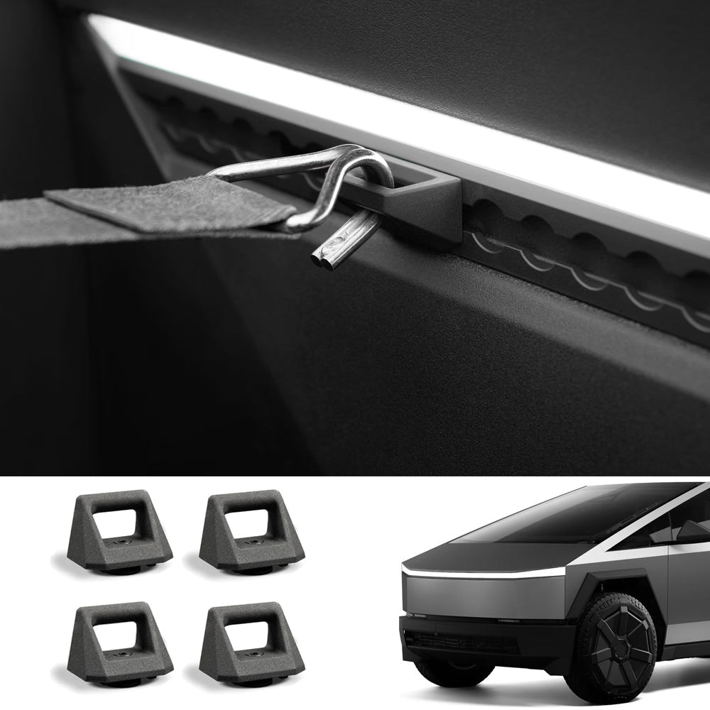 Rear Trunk Multi-Function L-Track Combination Equipment Kit for Cybertruck - T-Launch