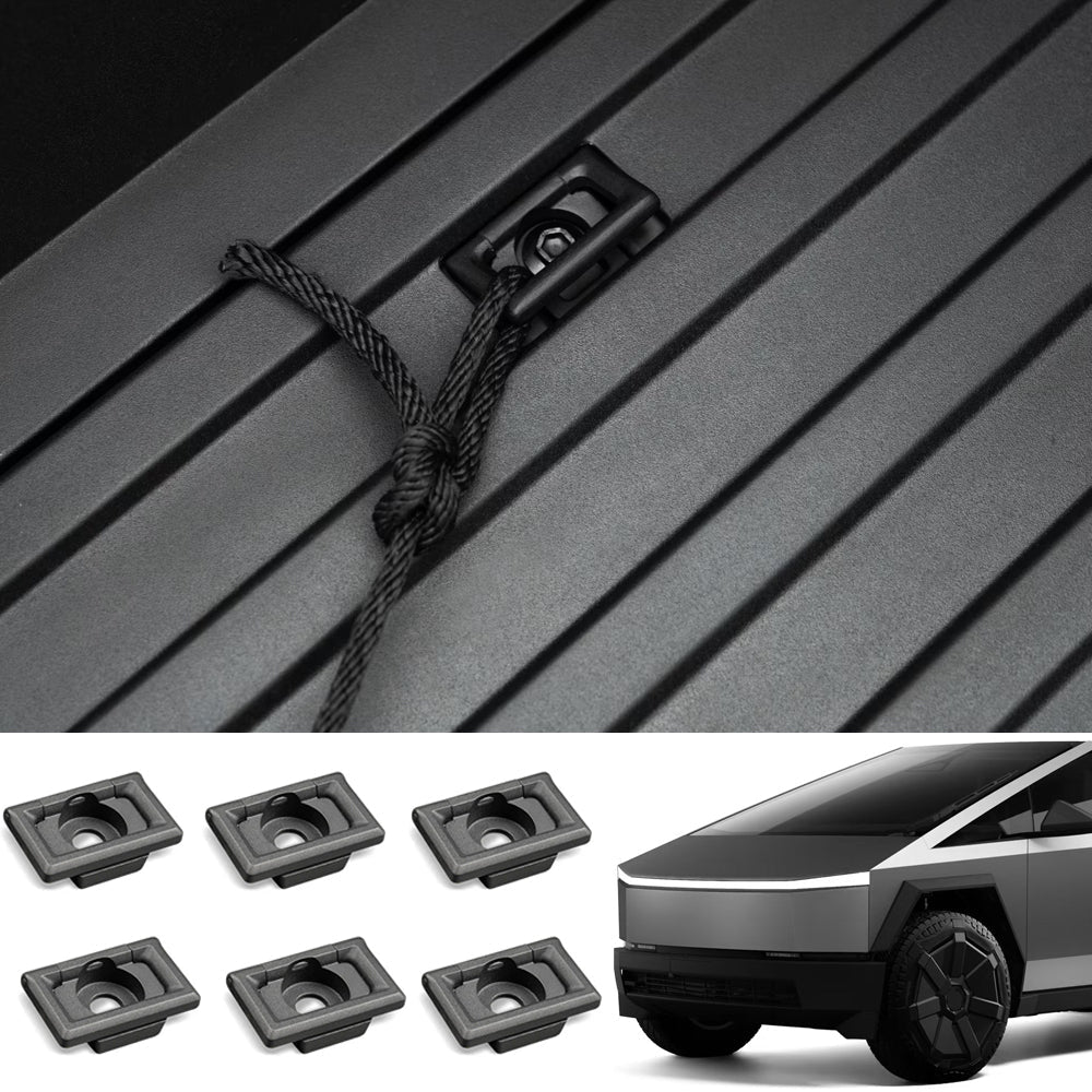 Rear Trunk Multi-Function L-Track Combination Equipment Kit for Cybertruck - T-Launch