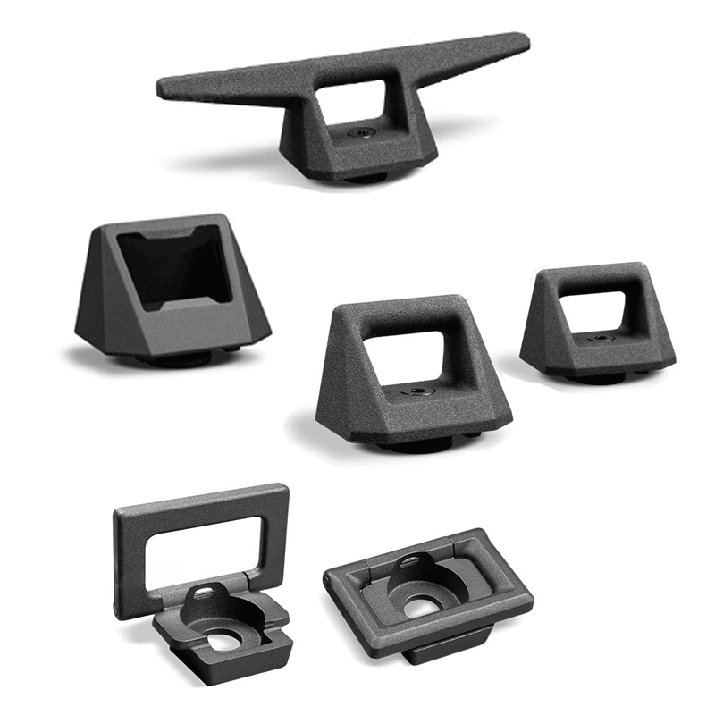 Rear Trunk Multi-Function L-Track Combination Equipment Kit for Cybertruck - T-Launch