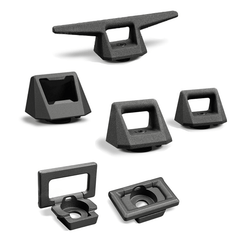 Rear Trunk Multi-Function L-Track Combination Equipment Kit for Cybertruck - T-Launch
