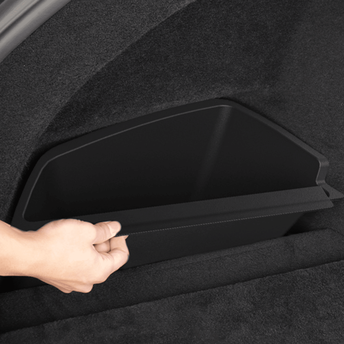 Rear Trunk Side Organizer Storage Box For Tesla model S 2023+ - T-Launch