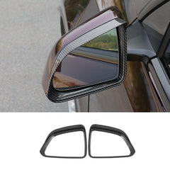 Rear View Mirrors Rain Guard (Carbon Fiber Pattern ABS) for Tesla Model 3/Y (2 Pcs) - T-Launch