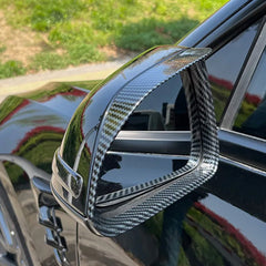 Rear View Mirrors Rain Guard (Carbon Fiber Pattern ABS) for Tesla Model 3/Y (2 Pcs) - T-Launch