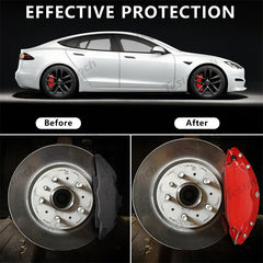 Red 2021-2026 Model S/X Brake Caliper Covers (4Pcs) for Tesla - T-Launch