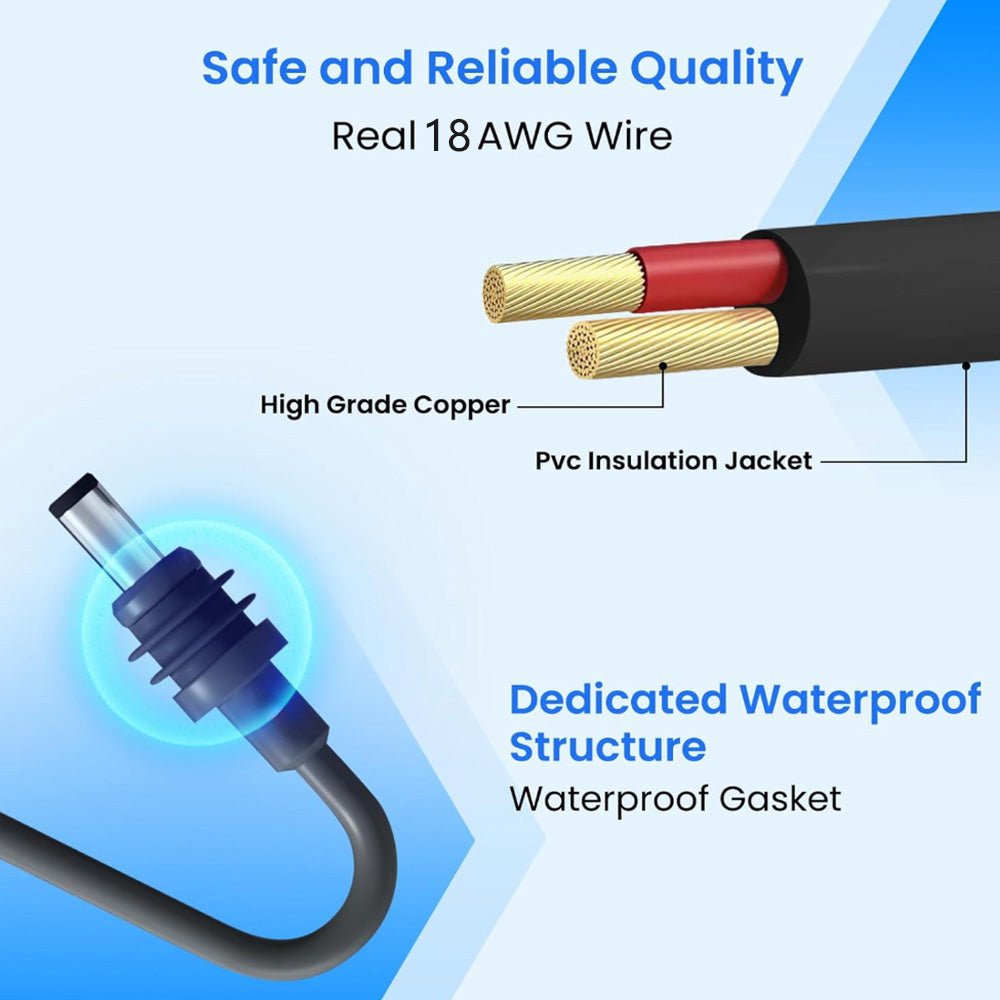 Replacement DC Power Cable for Starlink Mini - T-Launch