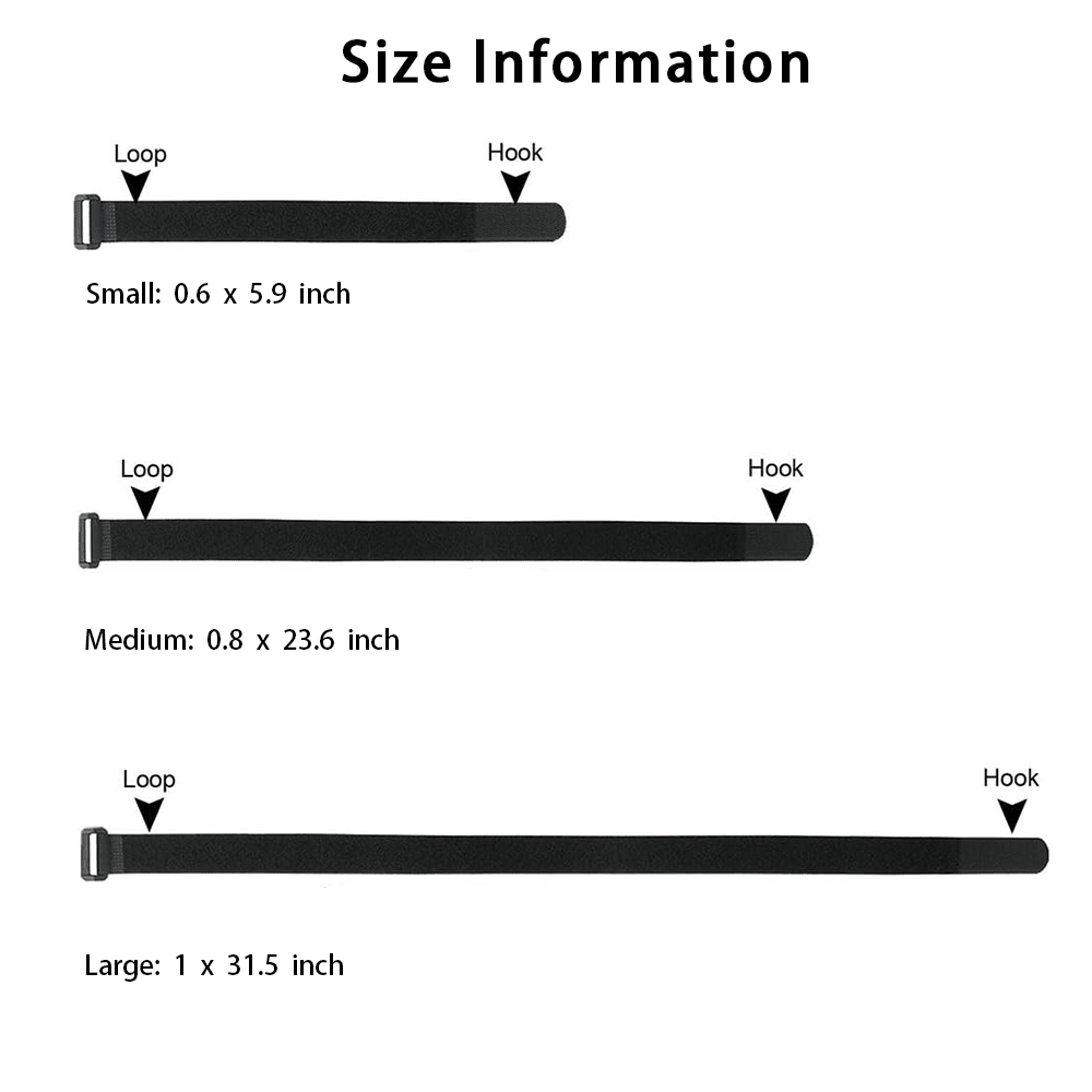 Reusable Hook and Loop Fastening Straps for Cybertruck - T-Launch