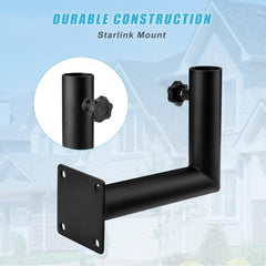 Right Angle Wall Mount Kit for Starlink Gen 2 - T-Launch