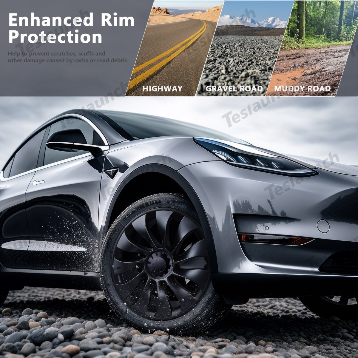 Rim Protector For Tesla Model Y - T-Launch