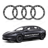 All-In-One Rim Protector For Tesla Model 3 Highland 18 Inch Photon Wheels (4 PCS)