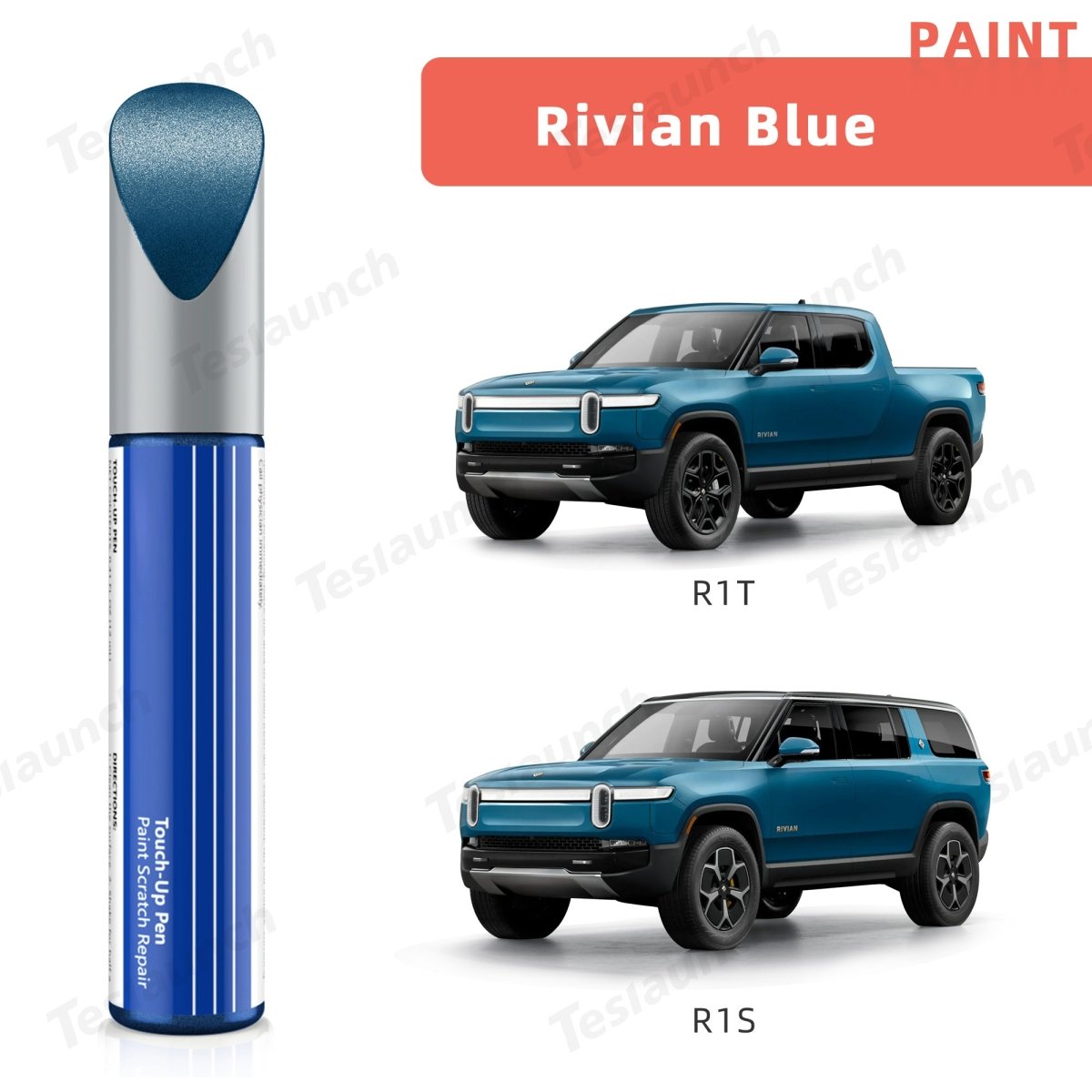RIVIAN Metallic Paint Touch Up Pen for Car Body Repair for R1T and R1S - T-Launch