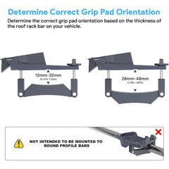 Roof Rack Mobility Square Pole Mount for Starlink Mini - T-Launch
