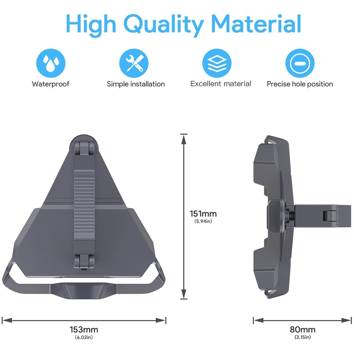 Roof Rack Mobility Square Pole Mount for Starlink Mini - T-Launch