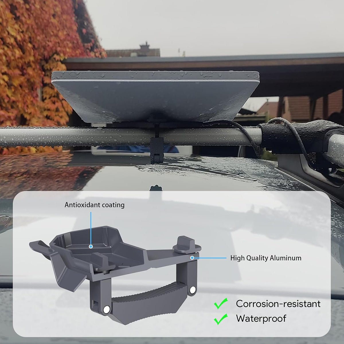 Roof Rack Mobility Square Pole Mount for Starlink Mini - T-Launch