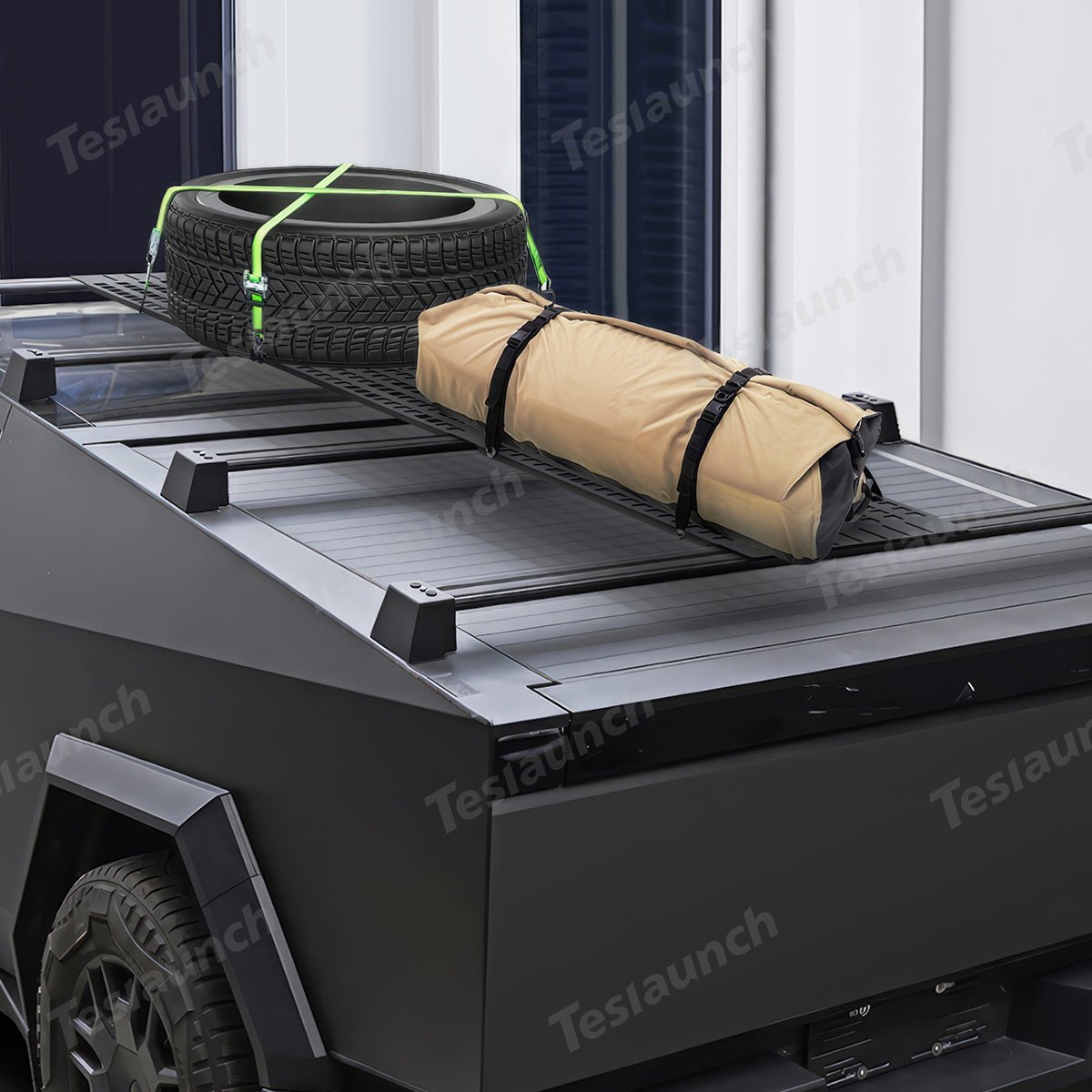 Roof Rack Molle Panels for Cybertruck (A Set of 3) - T-Launch