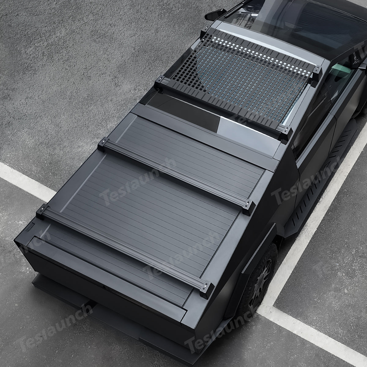 Roof Rack Molle Panels for Cybertruck (A Set of 3) - T-Launch