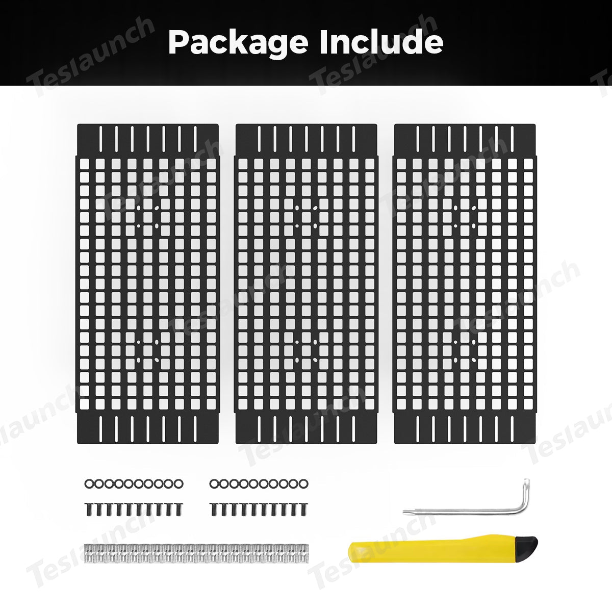 Roof Rack Molle Panels for Cybertruck (A Set of 3) - T-Launch