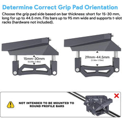 Roof Rack Mount for Starlink Gen 3 and Enterprise Dish - T-Launch