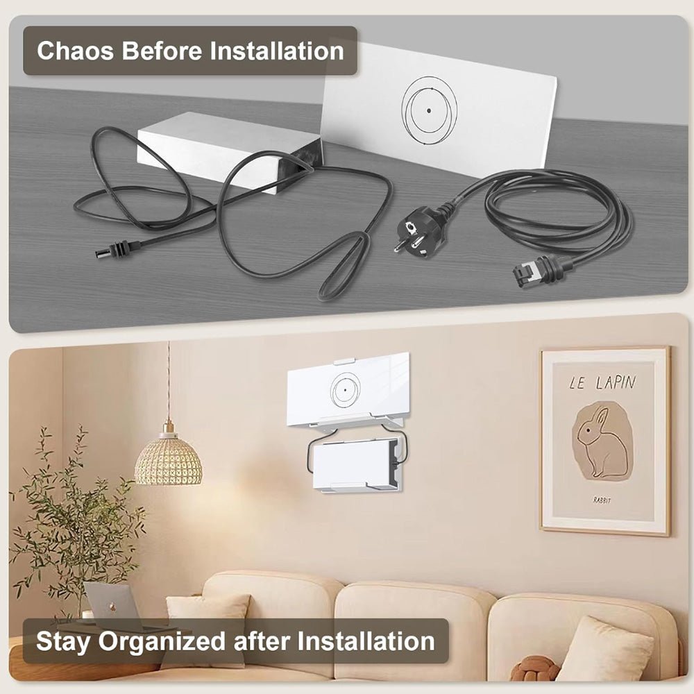 Router & Power Supply Wall Mount Kit for Starlink Gen 3 - T-Launch