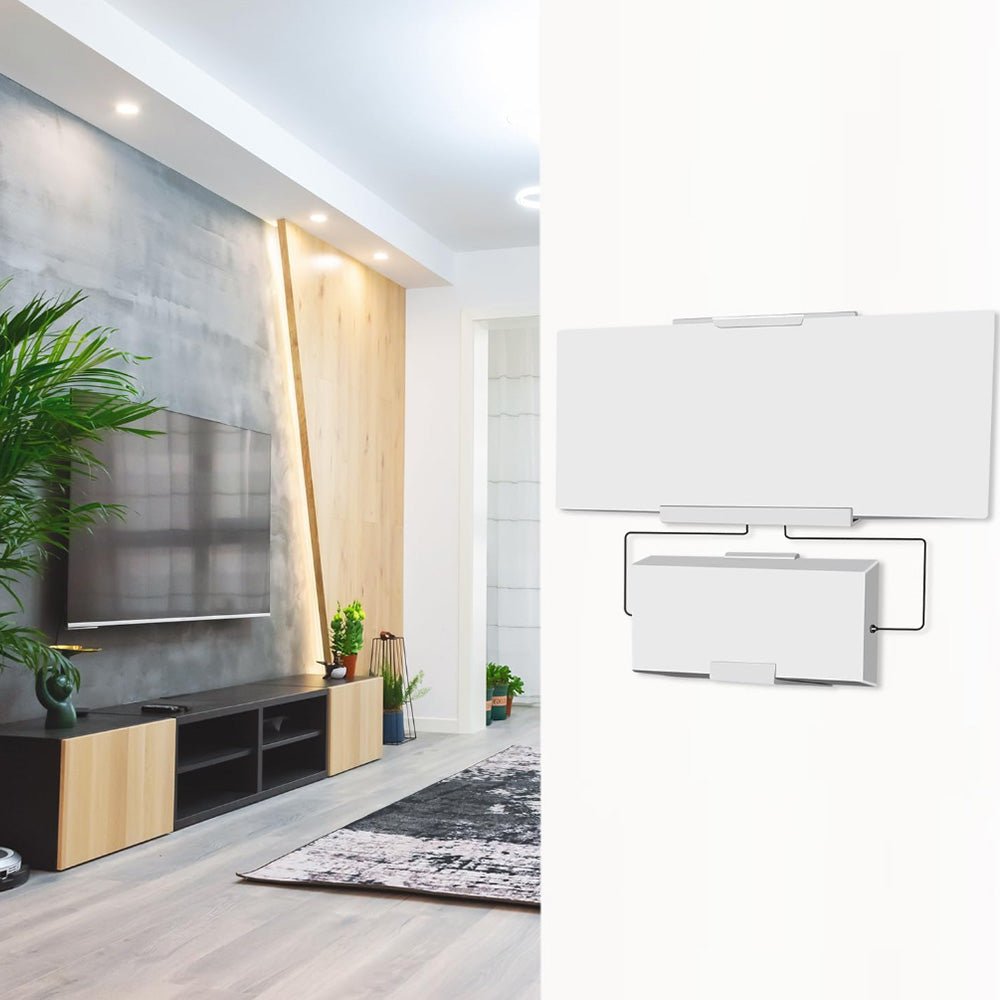 Router & Power Supply Wall Mount Kit for Starlink Gen 3 - No Drilling or Screws Required - T-Launch