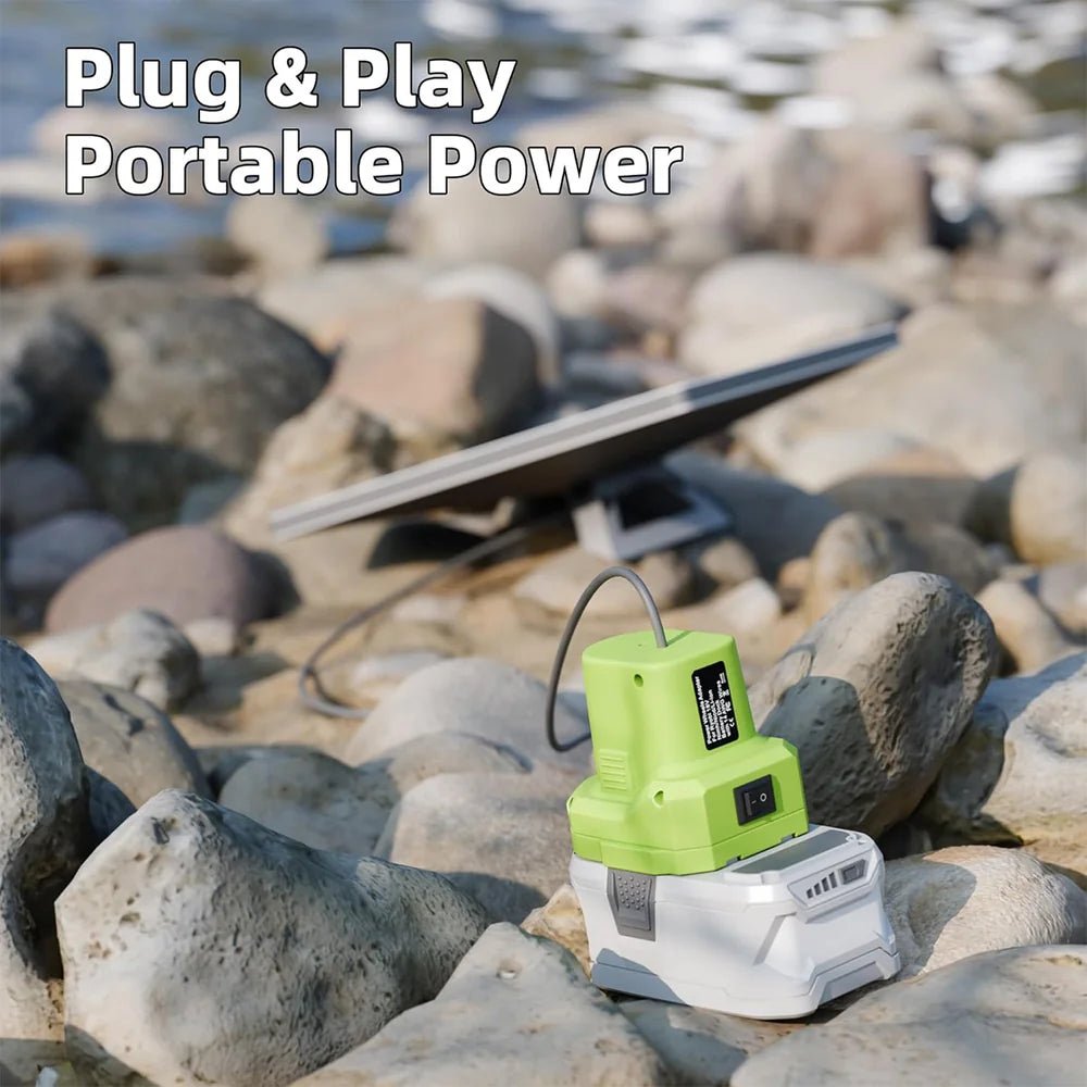 Ryobi 18V Battery Adapter with DC Power Cable for Starlink Mini - T-Launch