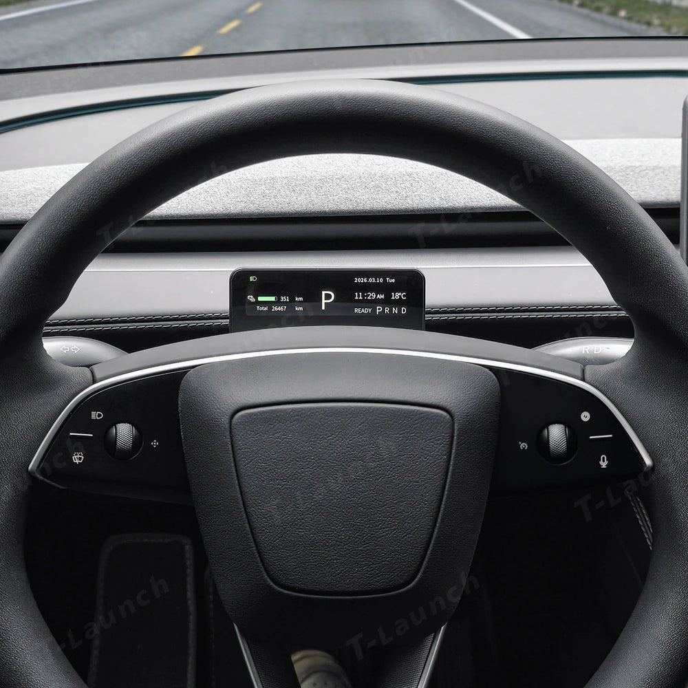 S3 HUD Gear Shift Stalk Kit for Tesla Model Y Juniper 2025+ / Model 3 Highland 2024+ - T-Launch
