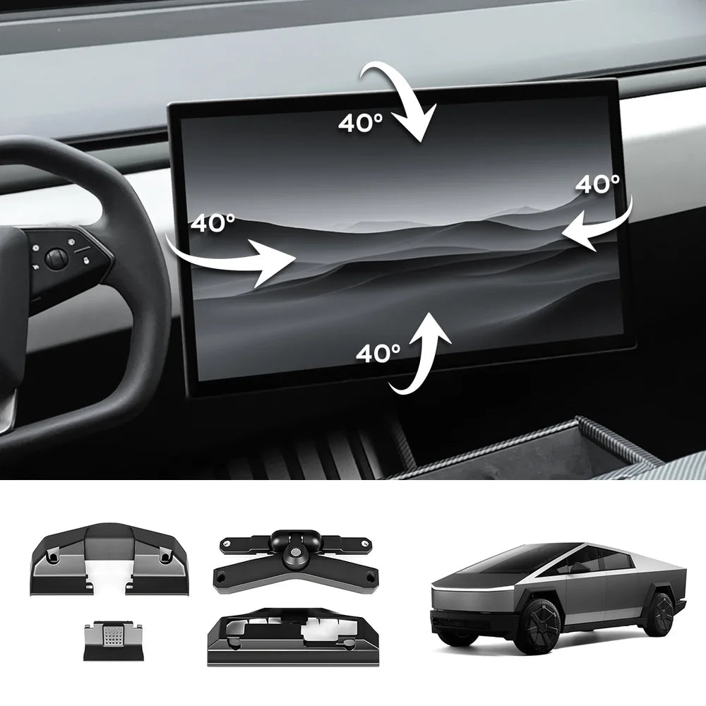 Screen Rotating Swivel Mount 3.0 for Tesla Cybertruck - T-Launch