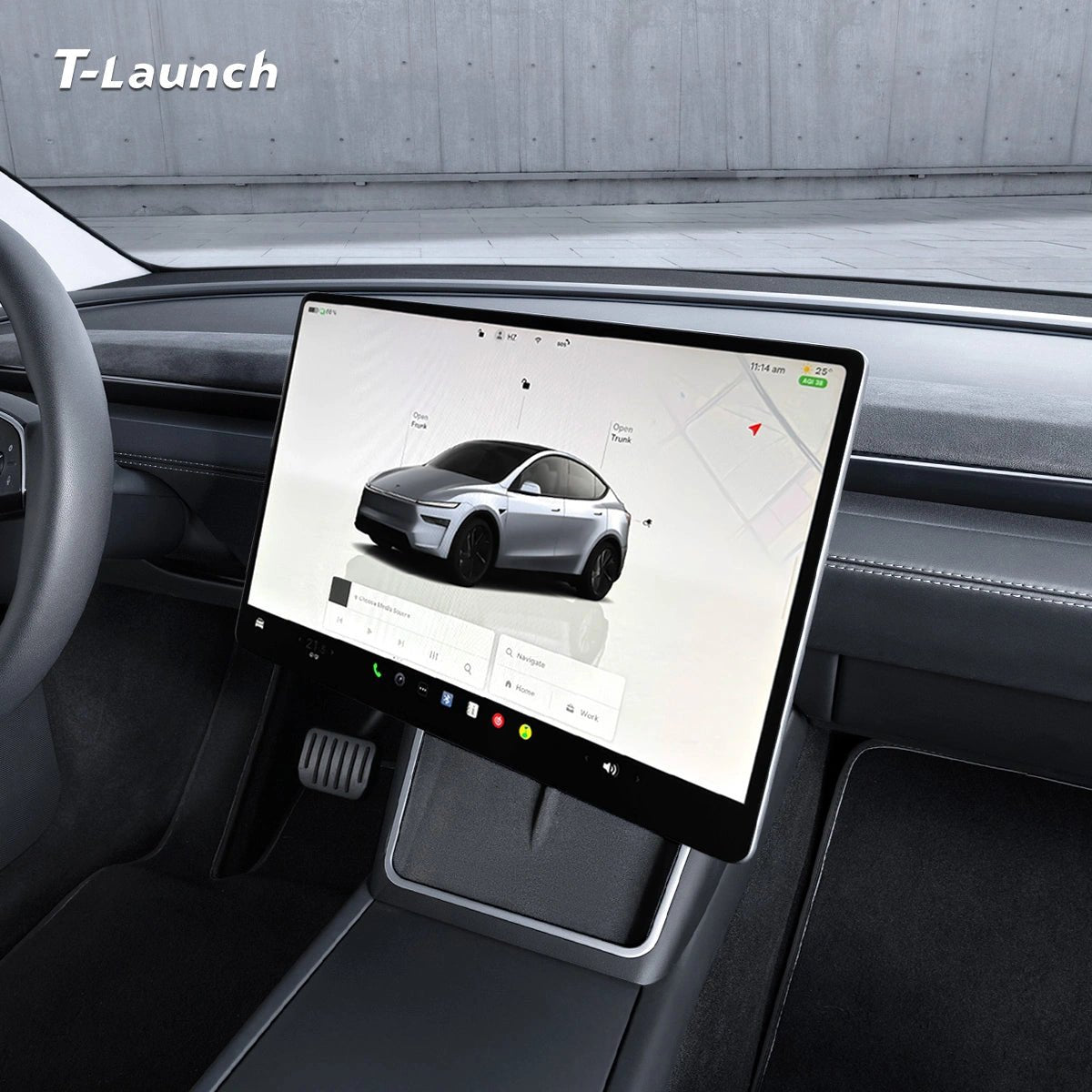 Screen Rotating Swivel Mount for Tesla Model Y L 2026+ - T-Launch