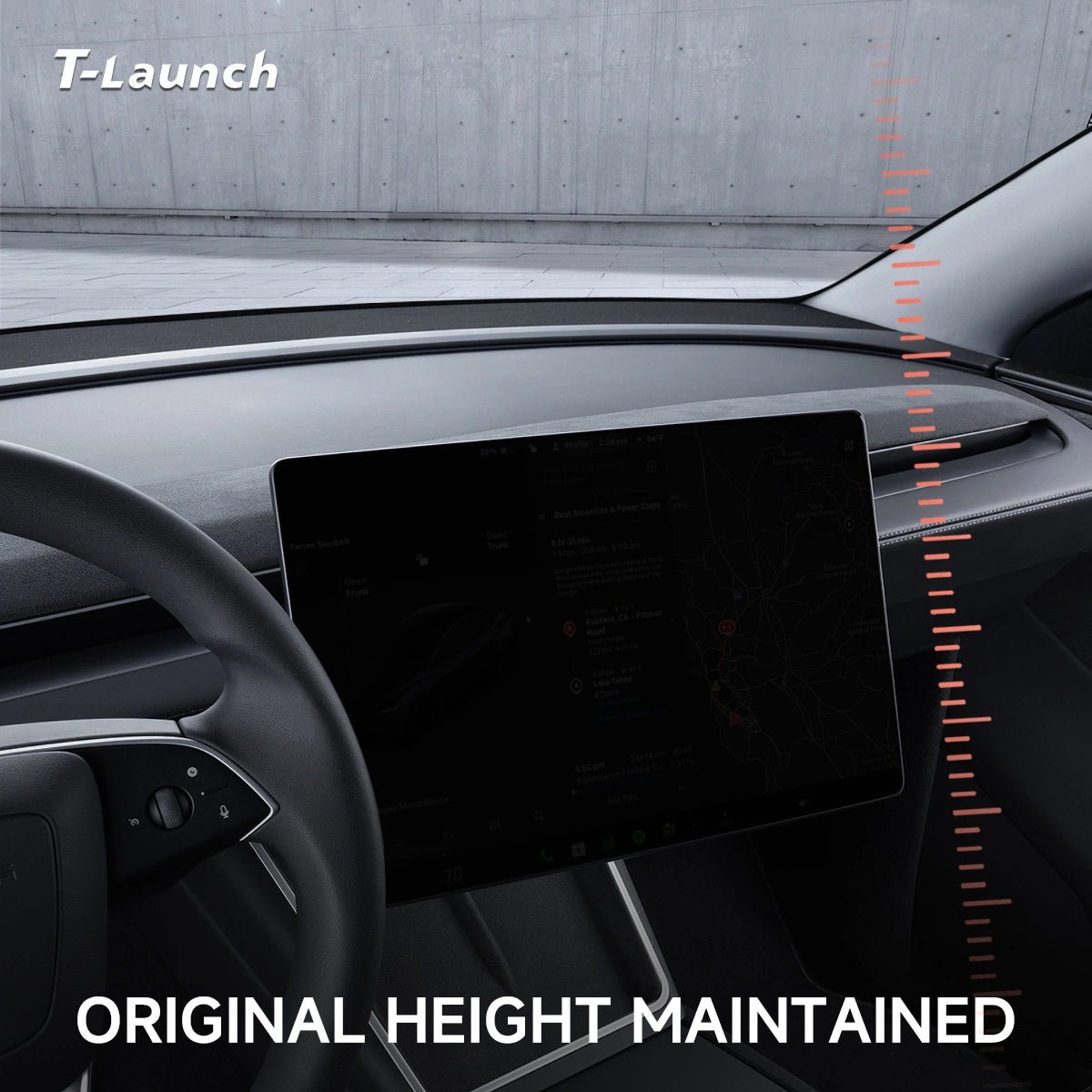 Screen Rotating Swivel Mount for Tesla Model Y L 2026+ - T-Launch