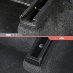 Seat Slide Rail Anti-Kick Cover (4-Piece Set) for Tesla Model Y Juniper 2025+/Model 3 Highland 2024+ - T-Launch