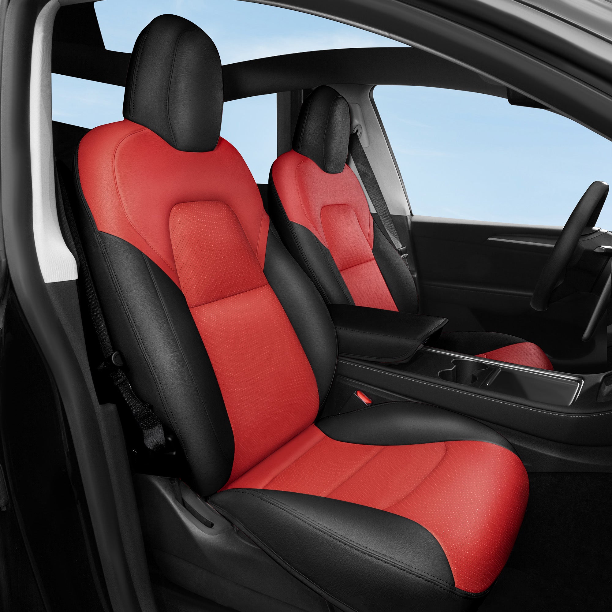 ออลอินคลูซีฟ 2015-2021 Model X หุ้มเบาะสำหรับ Tesla