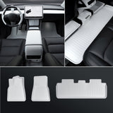 Kit de actualización de interior en color blanco mate para Tesla 2021-2024 Model Y